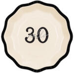  Papírtányérok ''Hello 30'', mix, 18 cm (1 db / 6 db. ) (TPP61-30)