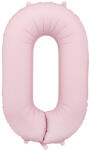  0'' számú fólia lufi, 86 cm, világos rózsaszín (FB1T-0-081J)