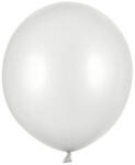  Erős léggömbök 43 cm, metál ezüst hó (1 db / 25 db) (SB18M-018-25)