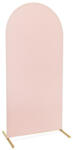  Íves állvány huzat, 180 cm x 80 cm, poros rózsaszín (PKST1-180-081BR)