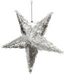  Összecsukható Pinata - Star, 68x68x30cm, ezüst (PINS4-018)