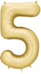  5' számú fólia léggömb, 86 cm, arany (FB1S-5-019)