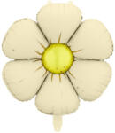  Fólia lufi százszorszép füzérekhez, 65 cm átmérőjű, krémszínű (1 pkt / 4 db) (FBZ5-079)