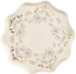  Tányérok Virágok, 20 cm, mix (1 pkt / 6 db. ) (TPP100)