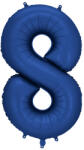  8-as' számú fóliás léggömb, 86 cm, sötétkék (FB1S-8-074)
