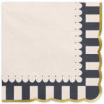  Gold Edge szalvéta, 33x33, mix (1 db / 12 db) (SP33-107)