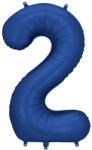  2-es' számú fóliás léggömb, 86 cm, sötétkék (FB1S-2-074)