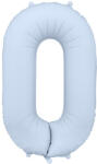  0'' számú fóliás léggömb, 86cm, ködkék (FB1T-0-093)