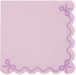  Fodros szalvéták, 33x33 cm, lila (1 pkt / 12 db. ) (SP33-87-014)