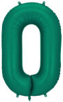  0'' számú fólia lufi, 86 cm, üveg zöld (FB1S-0-012B)
