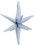  3D fólia lufi Star, 70cm, ködkék (FB258T-093)
