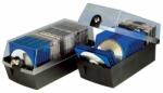 Han Cutie plastic pentru 60 CD/DVD, cu cheita, HAN Max 60 - negru (HA-9260-13)