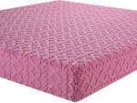 decoDoma Cearşaf elastic cu blăniţă INVERNO, culoare mure 90 x 200 cm