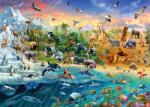 Schmidt Spiele - Puzzle Adrian Chesterman: Animal Kingdom - 1 000 piese Puzzle