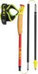 LEKI Bastoane LEKI Trail Running Ultratrail FX. One Superlite, roșu aprins-galben neon-galben natural carbon