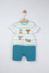 BabyJem Salopeta de vara pentru bebelusi koala, tongs baby (culoare: albastru, marime: 6-9 luni)