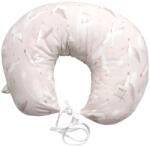 Amy Perna pentru gravide si alaptare, husa detasabila din bumbac 100% si umplutura antialergica BabySoft, Gasca Bej, Amy (85687)