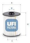 UFI Filtru ulei UFI 25.228. 00 (25.228.00)
