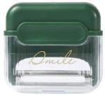 Flippy Kézi zöldség-gyümölcs hámozó, Flippy, hordozható, mágnessel, két pengével, rozsdamentes acél, zöld, 6, 7x6x1, 6 cm (125125)