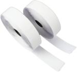 Ruhhy 25999 Öntapadós tépőzár, 500 × 2, 5 cm, 2 darab, fehér