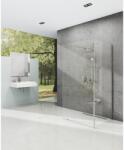RAVAK Walk-In Corner set de pereți 110 cm crom luciu/sticla transparentă GW1CD4C0SZ1 (GW1CD4C0SZ1)