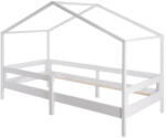 Roba Бяло детско легло къща 90x200 cm - Roba (207010WE)