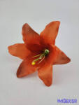  Liliom fej 13 cm - Narancs