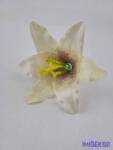  Liliom fej 13 cm - Krém-Mályva