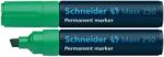 Schneider Permanent marker SCHNEIDER Maxx 250, varf tesit 2+7mm - verde (S-125004) - officeclass