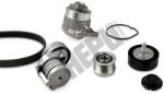 HEPU Pompa apa + Set curea transmisie cu caneluri HEPU PK06560 (PK06560) - automobilus