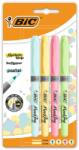 BIC Set 4 markere evidentiatoare, Bic, culori pastel