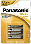 Panasonic LR03APB/4BP 1, 5V AAA/mikro tartós alkáli elem 4 db/csomag (LR03APB/4BP)