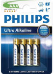Philips ELEM ULTRA ALKALI AAA 4-BLISZTER LR03E4B/10 (LR03E4B/10)