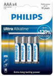 Philips LR03E4B/10 ultra alkaline elem (LR03E4B/10)