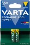 VARTA Tölthető elem, AAA mikro, 2x800 mAh, előtöltött, VARTA "Power (VAKU03) - fiorex