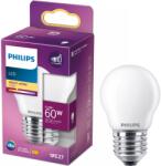 Philips E27 LED izzó, 6, 5W, 806lm, 2700K, meleg fehér