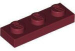 LEGO® Sötétpiros LEGO Lap 1 x 3 (4539076)