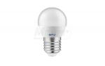 GTV LED izzó E27 6W 470lm 3000K, kisgömb forma, opál búra (GTV-LD-SMGB45C-60)