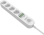 Energizer 4 Plug + 4 USB 2 m Switch (EPB2500W00EU)
