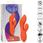CalExotics Stella Dual Pleaser Narancs Masszírozó Vibrátor , G -pont Stimulátorral (d-233084)