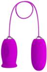 Pretty Love Flirtation Pretty Love - Daisy Dual Egg újratölthető Vibrátor Lila (d-237377)