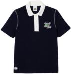 Lacoste Tricouri polo dame Lacoste Sport Roland Garros Edition Cotton Pique - navy blue/white (PF6067-00-HHW)