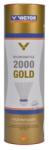 VICTOR Fluturași de badminton Victor 2000 Gold 6P - white (100960)
