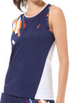 Australian Maiouri tenis dame Australian T-Shirt Ace With Printed Insert - blu cosmo (TEDTS0020-842)