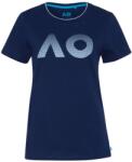 Australian Open Tricouri dame Australian Open AO Textured Logo - navy (240029NAVYWS)