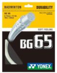 Yonex Racordaj de badminton Yonex BG 65 (10 m) - white (NB80)