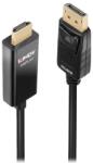 Lindy LINDY 2m DisplayPort към HDMI адаптер кабел с HDR (40926)