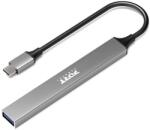 PORT Designs 900163 hálózati csatlakozó USB C-típus 5000 Mbit/s Ezüst (900163)
