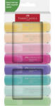 Faber-Castell Szövegkiemelő készlet, 1-5 mm, '1546 Pastel', 8 különböző szín (TFC254658) (TFC254658)