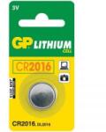 GP Batteries 3V Lithium gombelem CR2016 (1db/blister) (GPCR2016-BL1) (GPCR2016-BL1) - aqua